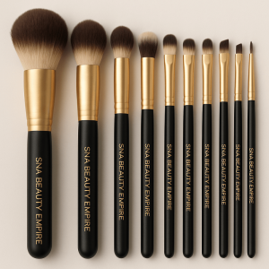 10 HD Make up brush set