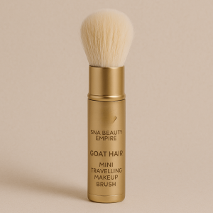Goat hair mini traveling makeup brush